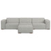 Rex - Handcrafted Sectional Sofa And Ottoman Simpli-Home