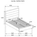 Dulcey - Bedroom Set With Modern Tufted Headboard Furniture Max
