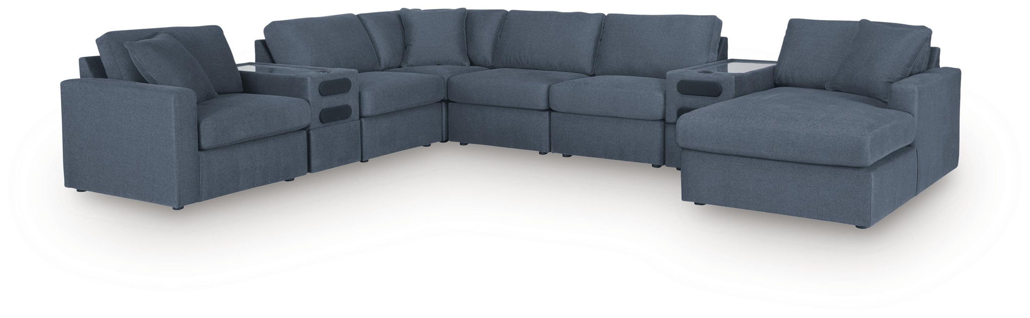 Modmax - U-Shaped Sectional - Ink Signature Design by Ashley®