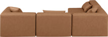 Cube - 4 Piece Modular Corner Sectional Meridian Furniture