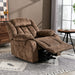 Recliner Lift Chair With Massage & Heating For Living Room - Brown Home Essentials