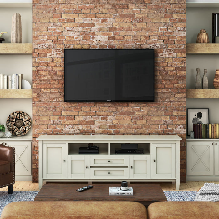 Warm Shaker - Handcrafted TV Media Stand Simpli-Home