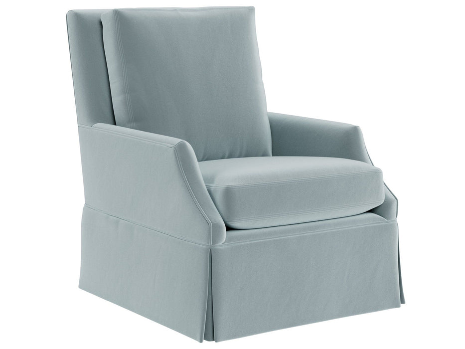 Jocelyn - Swivel GliderLight Blue Universal Furniture