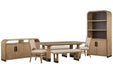 Tristan - Extendable Trestle Dining Table Set Magnussen Furniture