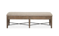 Paxton Place - Bench With Upholstered Seat - Dovetail Gray Magnussen Furniture