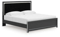 Zuraleus - Upholstered Panel Platform Bed With Roll Slats Signature Design by Ashley®