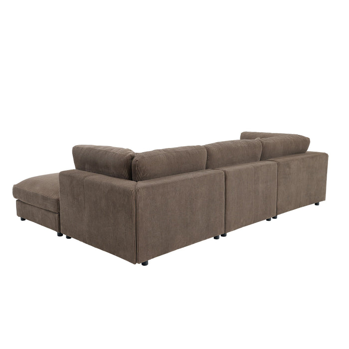 Modular Sectional & Custom Configuration, Toss Pillows Home Essentials