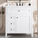 Modern Bathroom Vanity With Sink, 3 Drawers And Adjustable Shelf Hearth and Haven