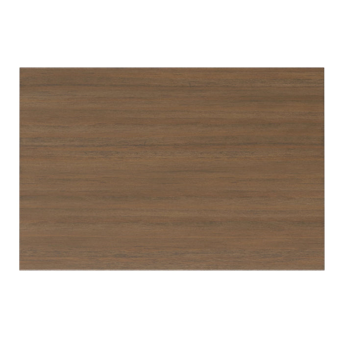 Warm Shaker - Bedside Table With 2 Drawers - Brown Simpli-Home
