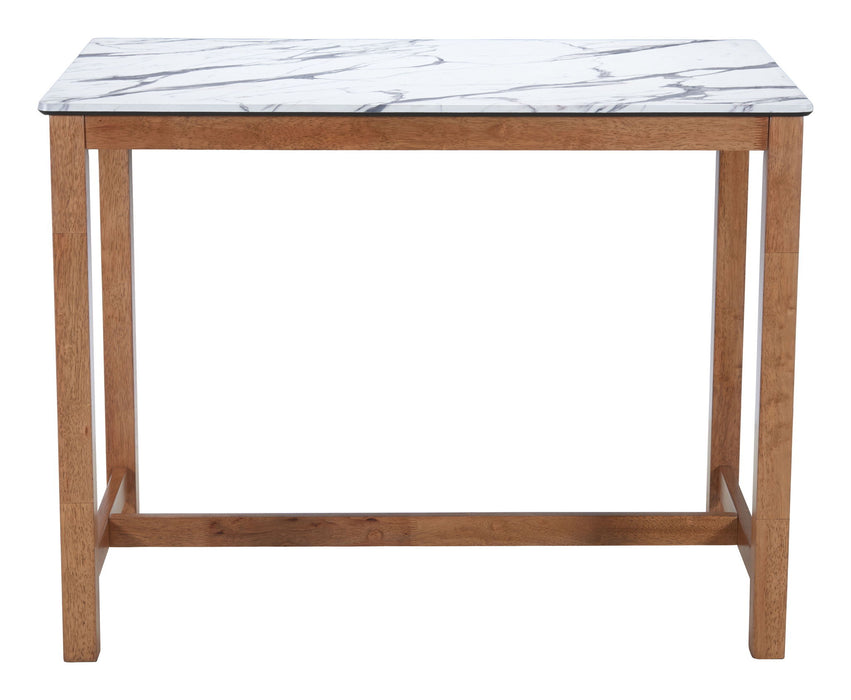 Fein - Counter Table - White Zuo Modern