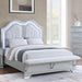 3 Piece Bedroom Set With Elegant Bed, 2 Nightstands Home Essentials