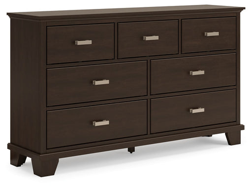Covetown - Dresser - Dark Brown Signature Design by Ashley®