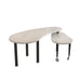 Rotatable Cocktail Table With Solid Legs, 360 Degree Rotating Home Essentials