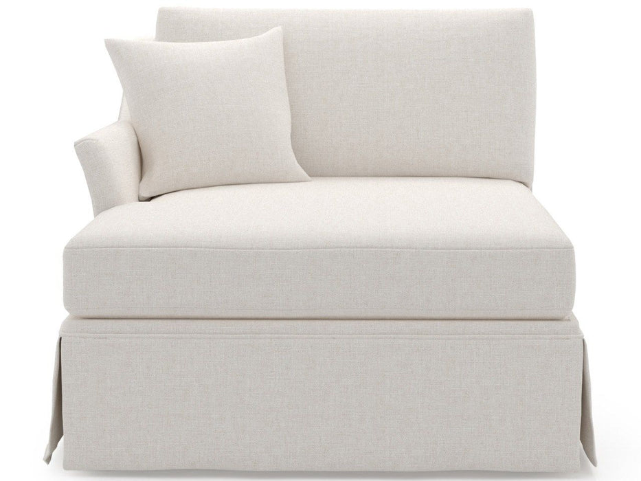 Madison - Skirted Chaise LAF, Special Order - White Universal Furniture
