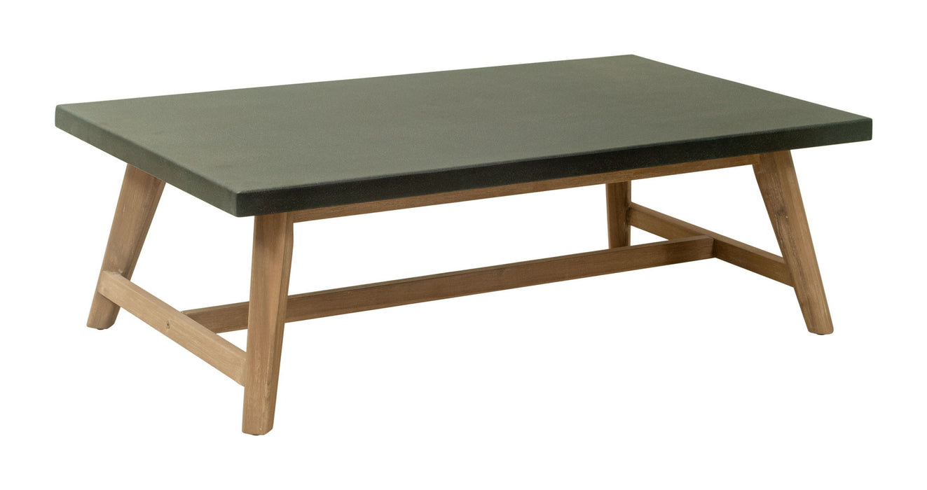 Dert - Outdoor Coffee Table - Gray Zuo Modern
