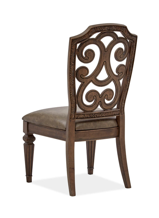 Durango - Wood Dining Side Chair With Upholstered Seat (Set of 2) - Willadeene Brown Magnussen Furniture