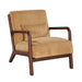 Upholstered Armchair With Back Support Pillow Home Essentials