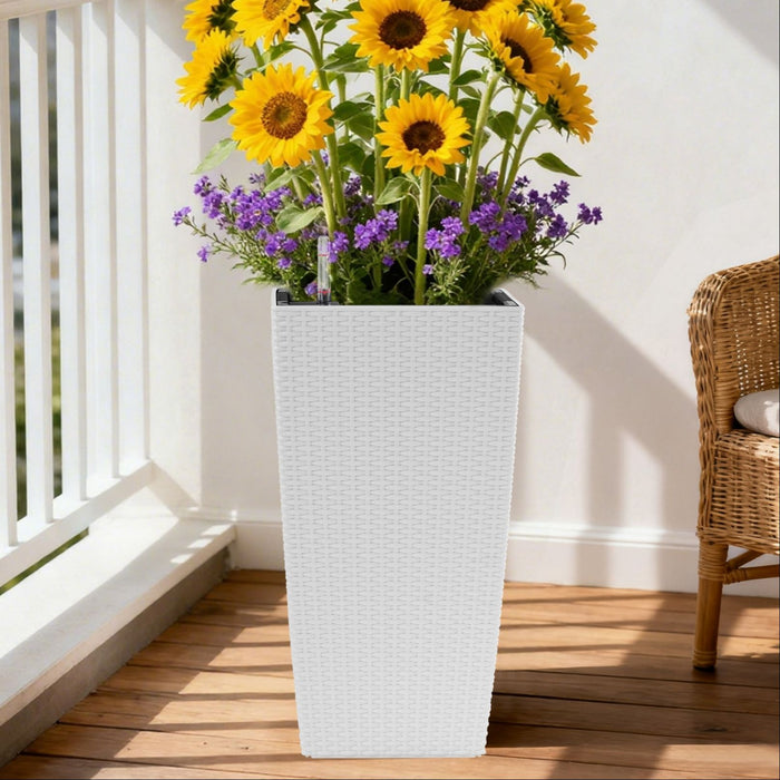 Indoor Outdoor Planter With Automatic Watering System Daily Nest