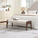 Modern Upholstered Long Bench For Kitchen Home Essentials