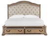 Marisol - Upholstered Sleigh Storage Bed Magnussen Furniture
