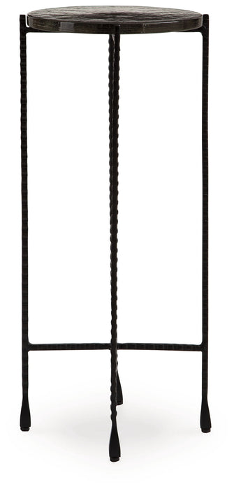 Newgoren - Accent Table - Clear / Black