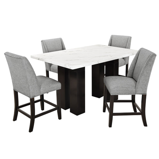 Faust - Adjustable Table / Base & Top - White New Classic