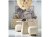 Modern / Mist & Veil - Sola Pouf - Beige Universal Furniture