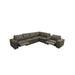Upholstered Large Arms Sectional With Recliner Seats Home Essentials