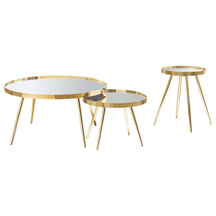 Lymon - Round Top Table Set Furniture Max