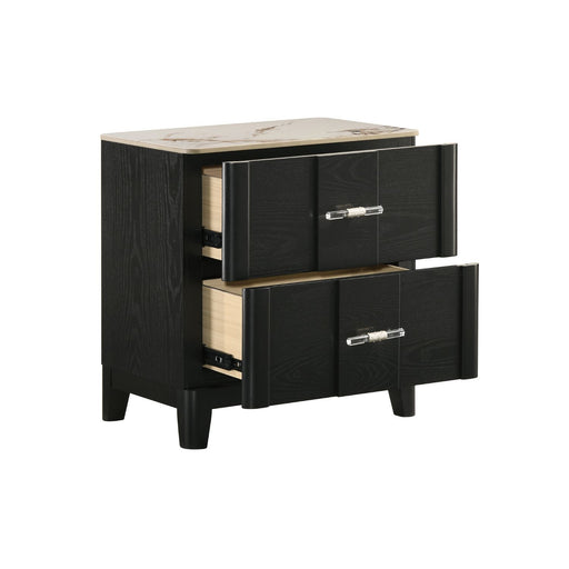 Opel - Nightstand - Black Matrix Furniture Group