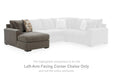 Larson Levee - LAF Corner Chaise - Espresso Signature Design by Ashley®