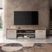 Nora - 3 Door TV Unit - Beige / Light Brown Status Italy