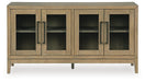Lasinger - Dining Room Server - Light Brown Signature Design by Ashley®