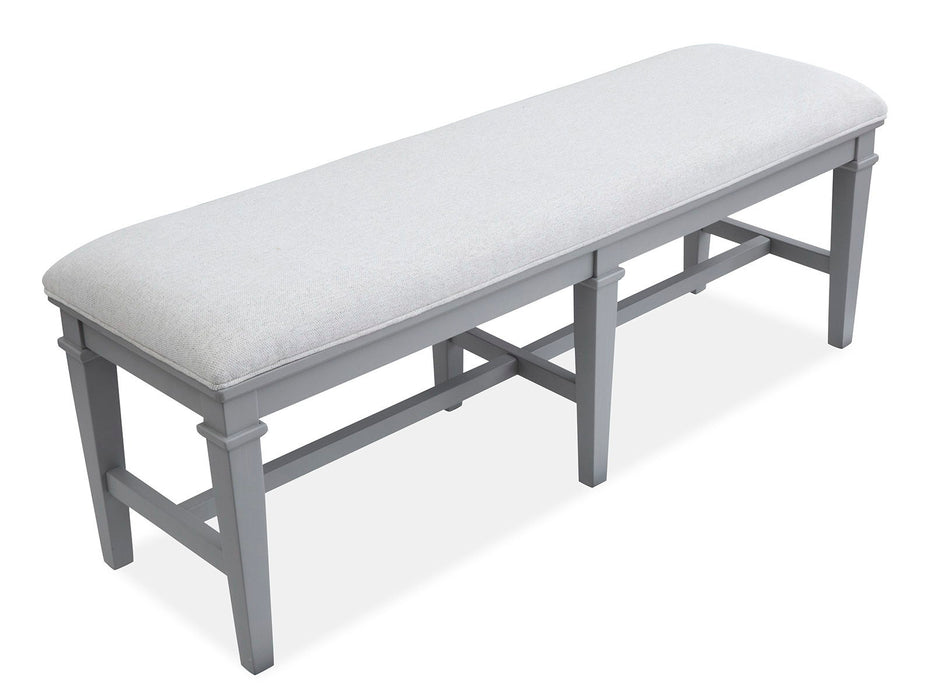Charleston - Bench With Upholstered Seat Magnussen Furniture