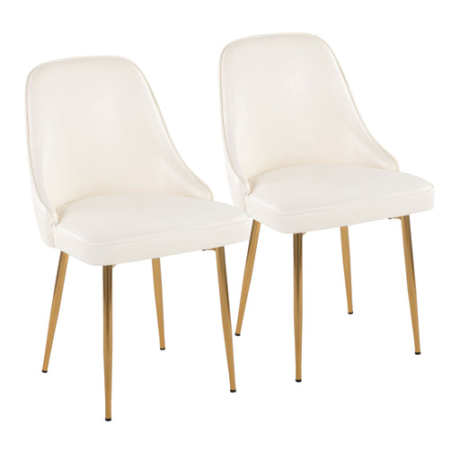 Marcel - Contemporary / Glam Dining Chair (Set of 2) Lumi Source