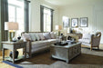 Lancaster - Chairside End Table - Dove Tail Gray Magnussen Furniture