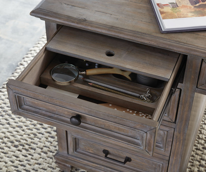 Lancaster - Executive Desk - Dove Tail Gray Magnussen Furniture