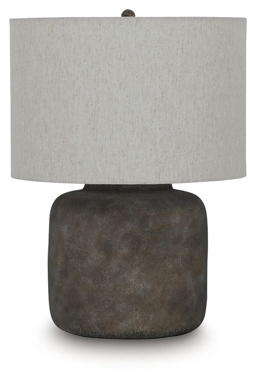Zandophen - Metal Table Lamp - Antique Gray Signature Design by Ashley®
