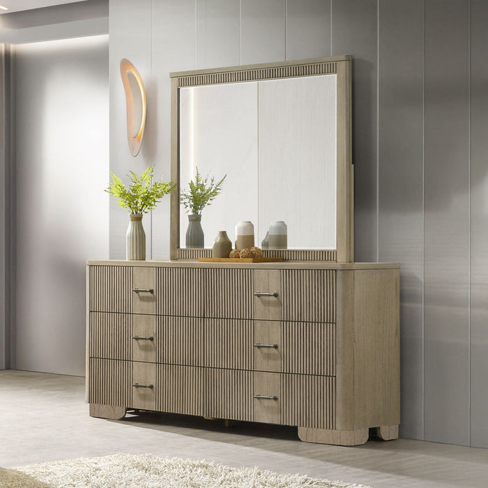 Lakkari - Dresser - Antique Oak ACME