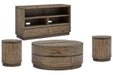 Baisden - Round Lift Top Cocktail Table Set Magnussen Furniture