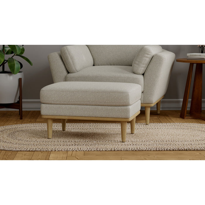 Chair Ottoman - Tan Emerald Home