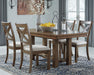 Moriville - Rectangular Dining Room Extension Table - Grayish Brown Signature Design by Ashley®