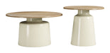 Lireen - Coffee Table Set - Natural / Ivory Zuo Modern
