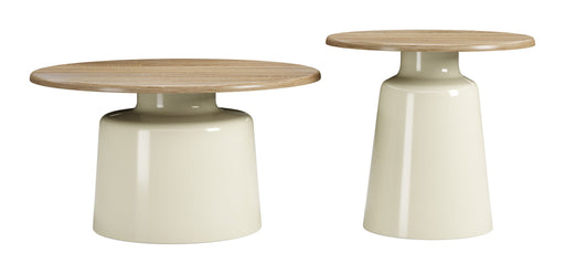 Lireen - Coffee Table Set - Natural / Ivory Zuo Modern