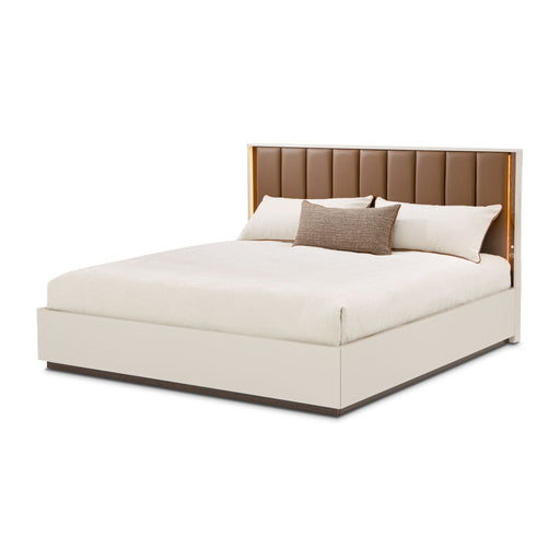 Pavira - Bed With LED Lights Michael Amini