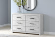 Cayboni - Six Drawer Dresser - Whitewash Signature Design by Ashley®