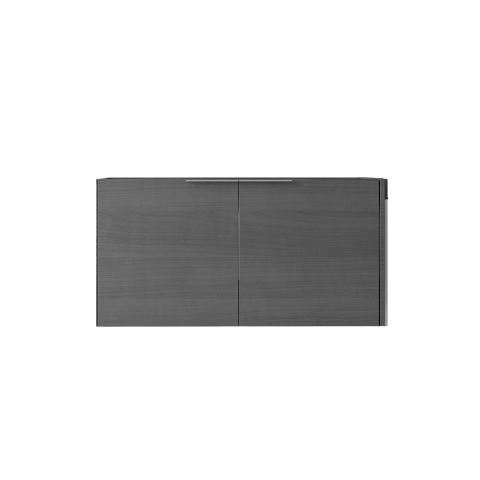 Floating Bathroom Vanity Cabinet With Soft Close Double Doors, Spacious Interior Storage, Wall Mounted, Cabinet Only Home Essentials