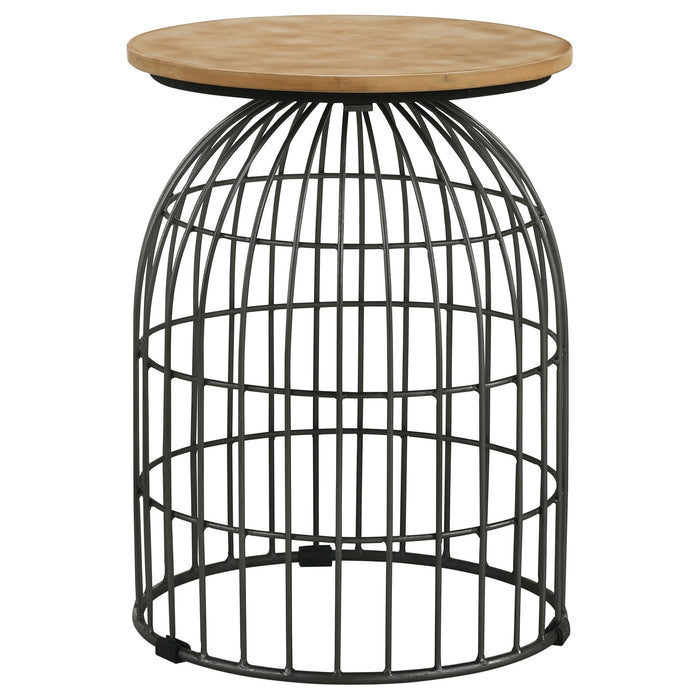 Boyd - Side Table - Gunmetal Furniture Max