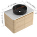 Mounted Bathroom Vanity With Art Sink & 2 Soft Close Doors Home Essentials