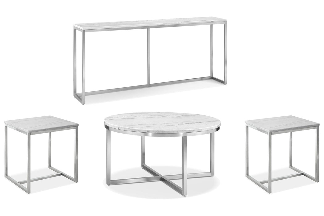 Esme - Round Cocktail Table Set Magnussen Furniture